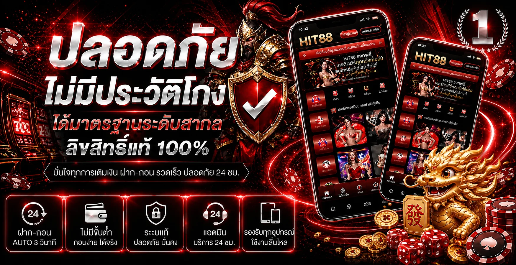 ระบบ HIT88 ฝากถอนออโต้และการป้องกันบัญชี